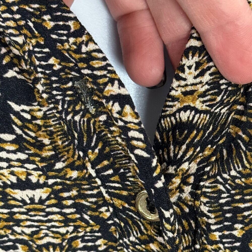 Sam & Lavi NEW Bahari Deco Tribe Printed Jumpsuit Rayon USA Printed Size XS - Picture 7 of 12